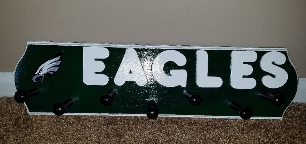Sports Inspired Hat racks (Large)